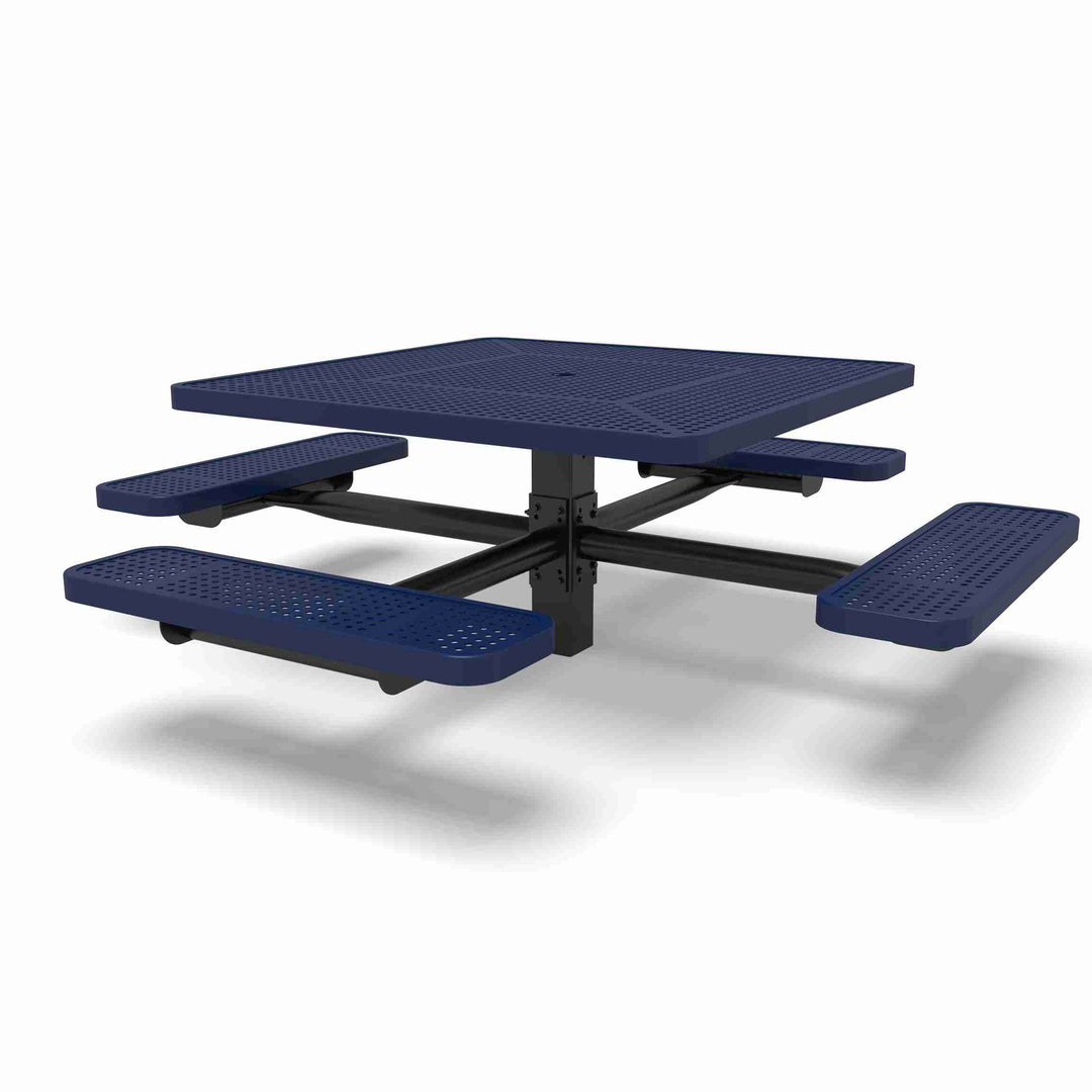 Inground Signature Square Peforated Table