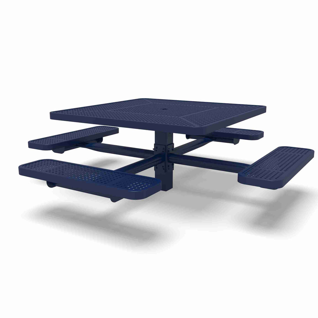 Inground Signature Square Peforated Table