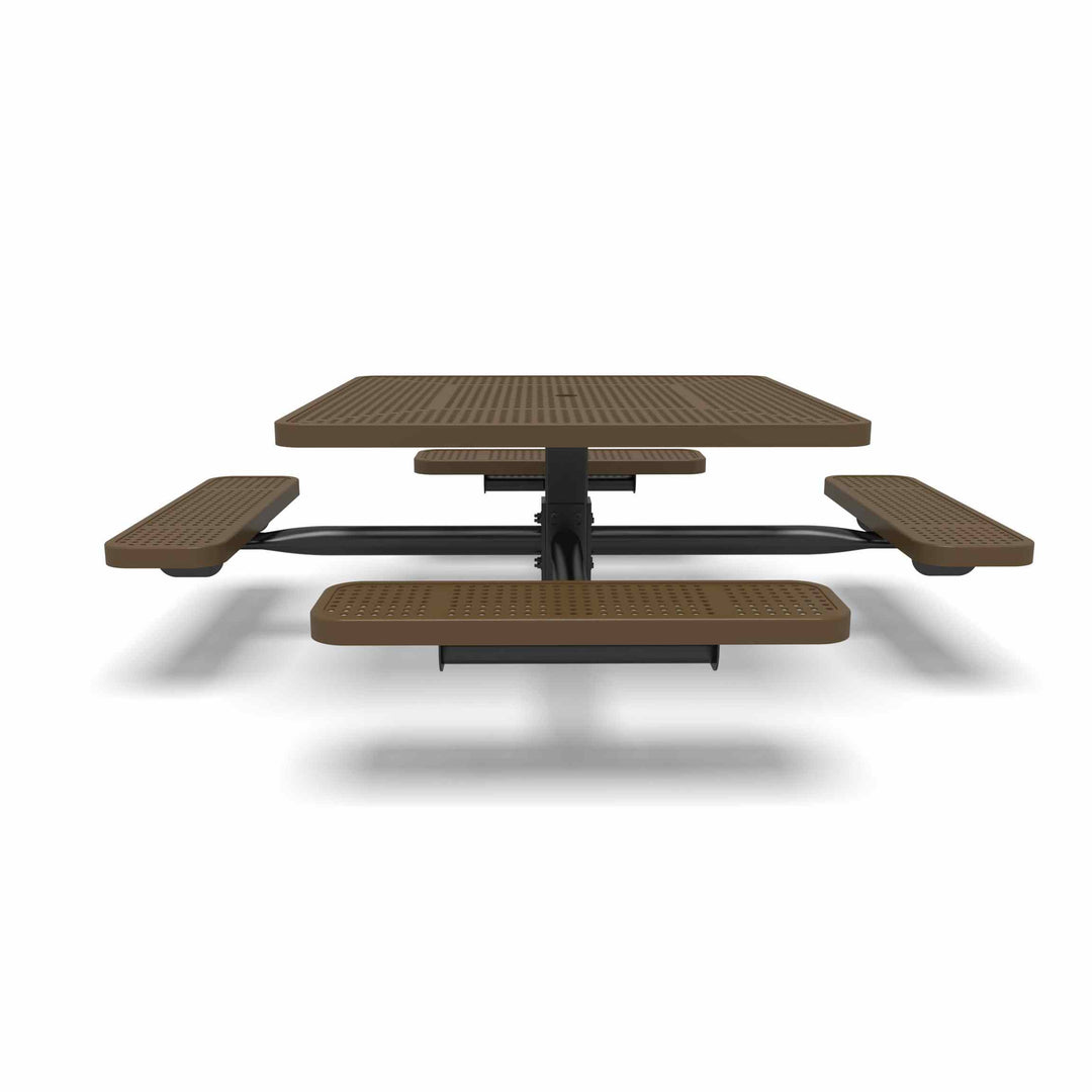 Inground Signature Square Peforated Table