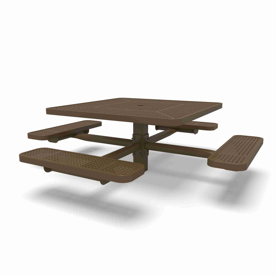 Inground Signature Square Peforated Table