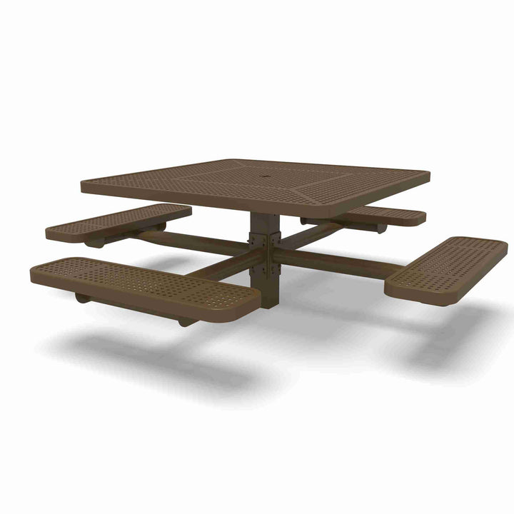 Inground Signature Square Peforated Table