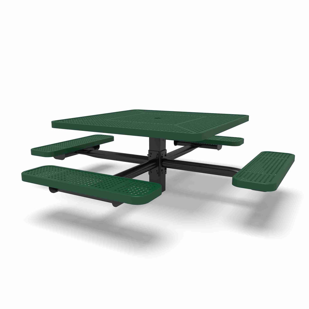 Inground Signature Square Peforated Table