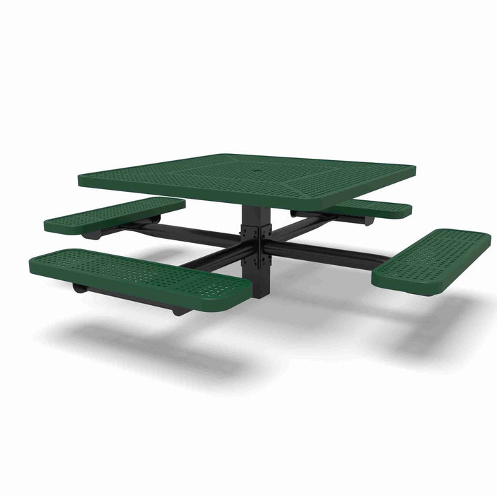 Inground Signature Square Peforated Table