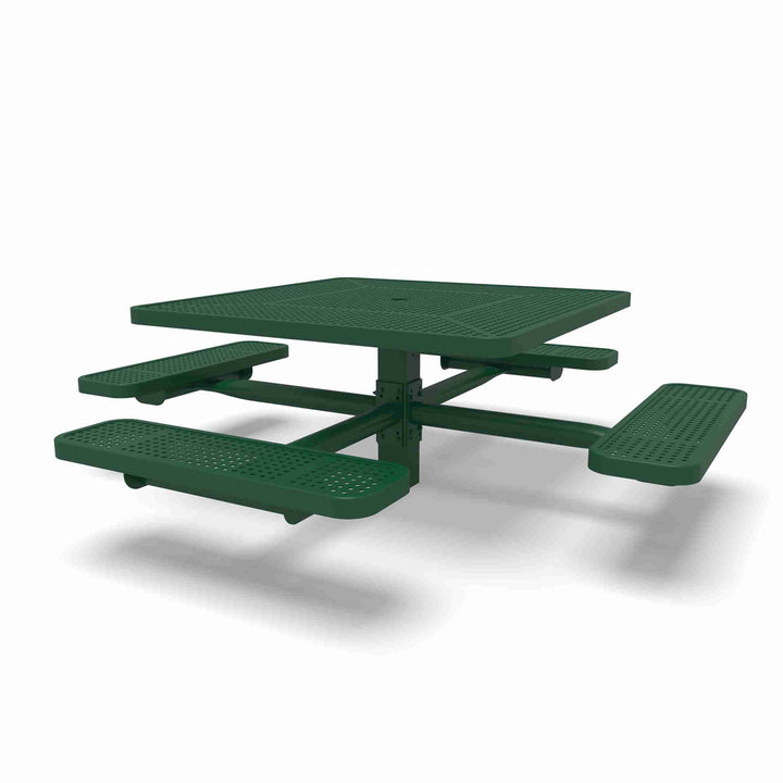 Inground Signature Square Peforated Table