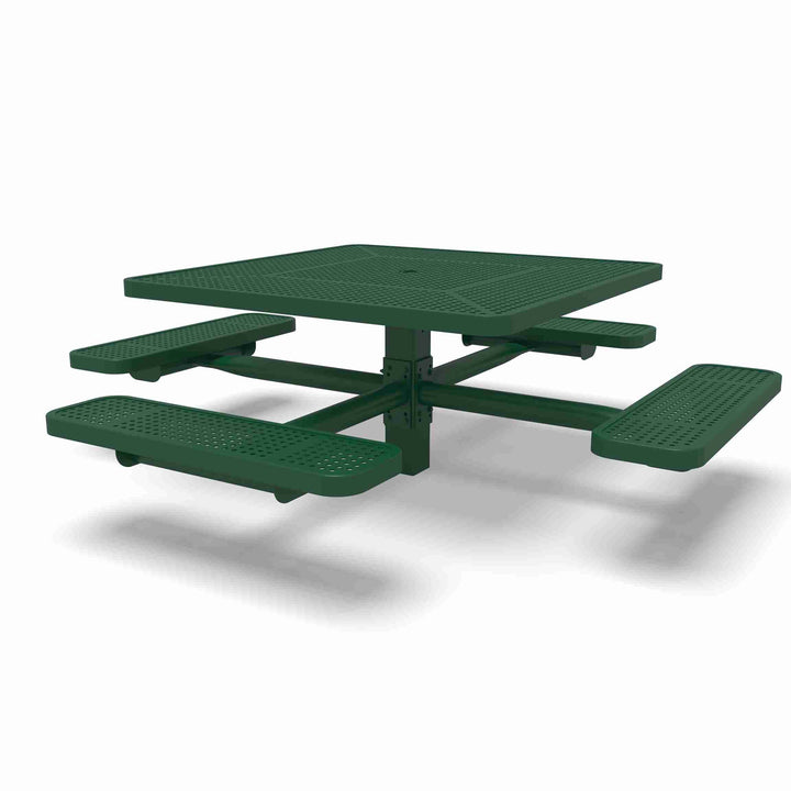 Inground Signature Square Peforated Table