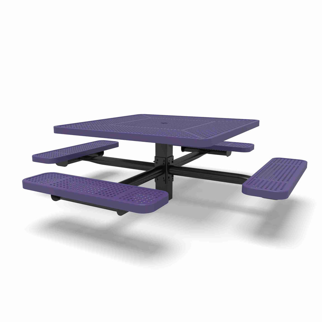 Inground Signature Square Peforated Table