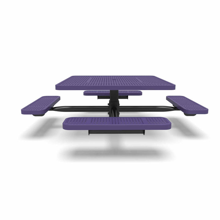Inground Signature Square Peforated Table