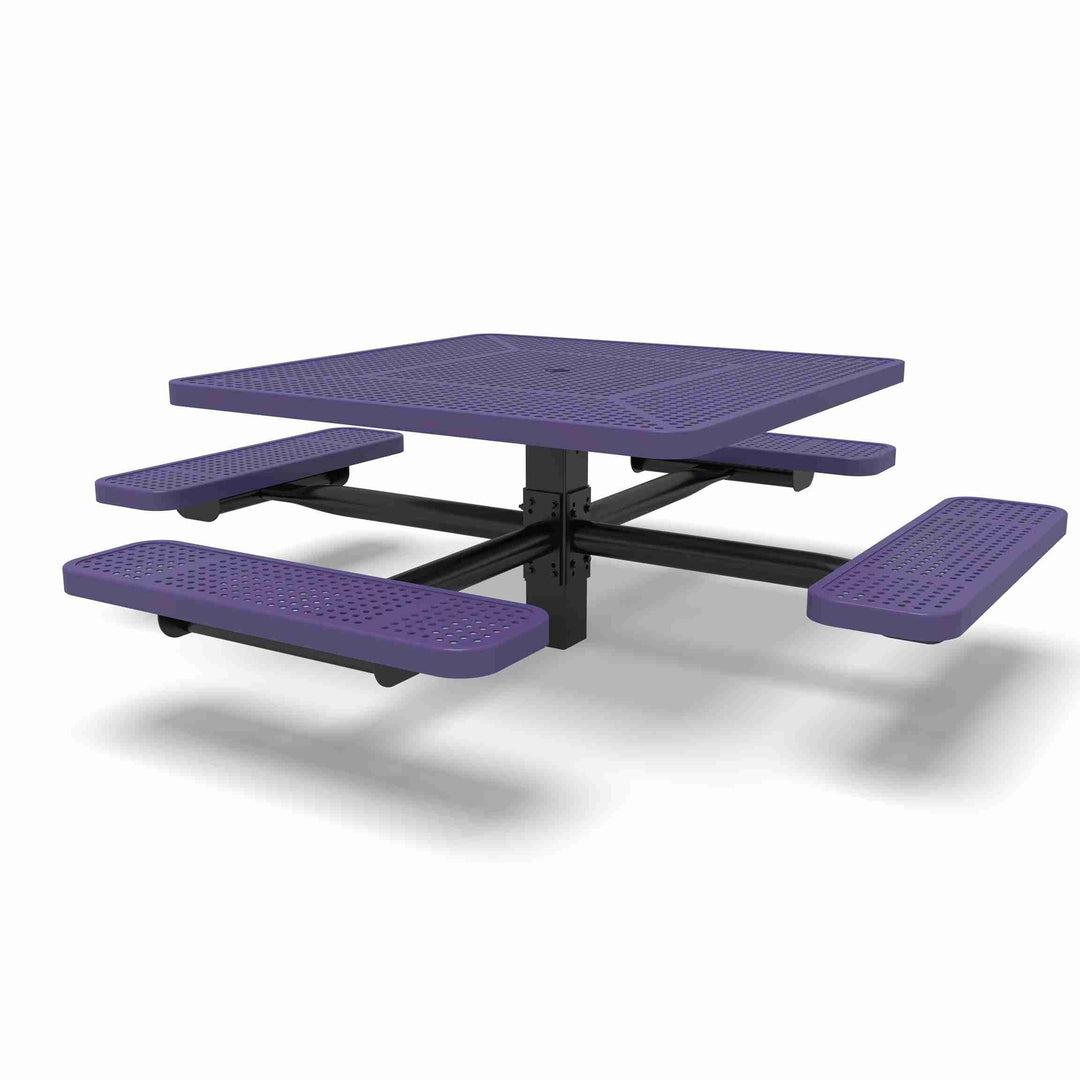 Inground Signature Square Peforated Table