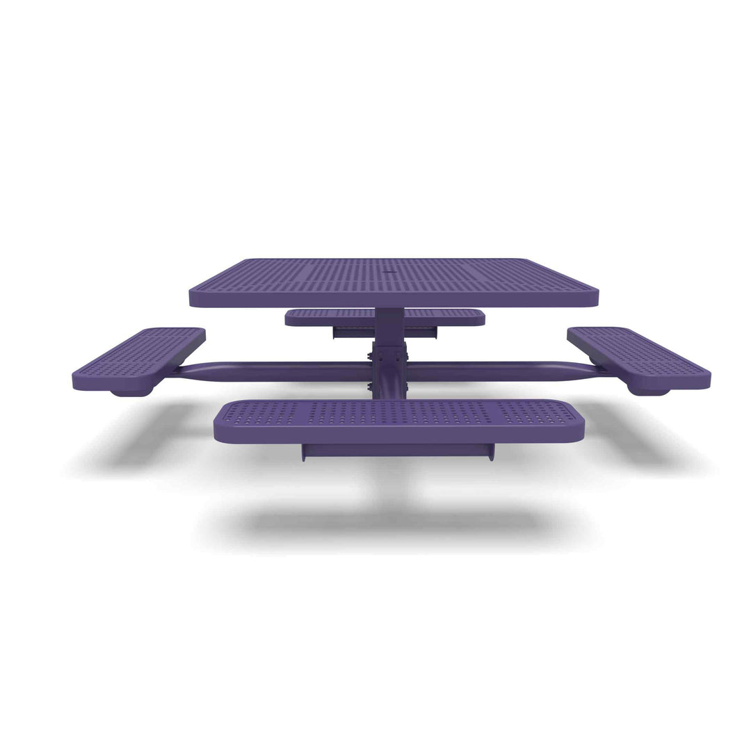 Inground Signature Square Peforated Table
