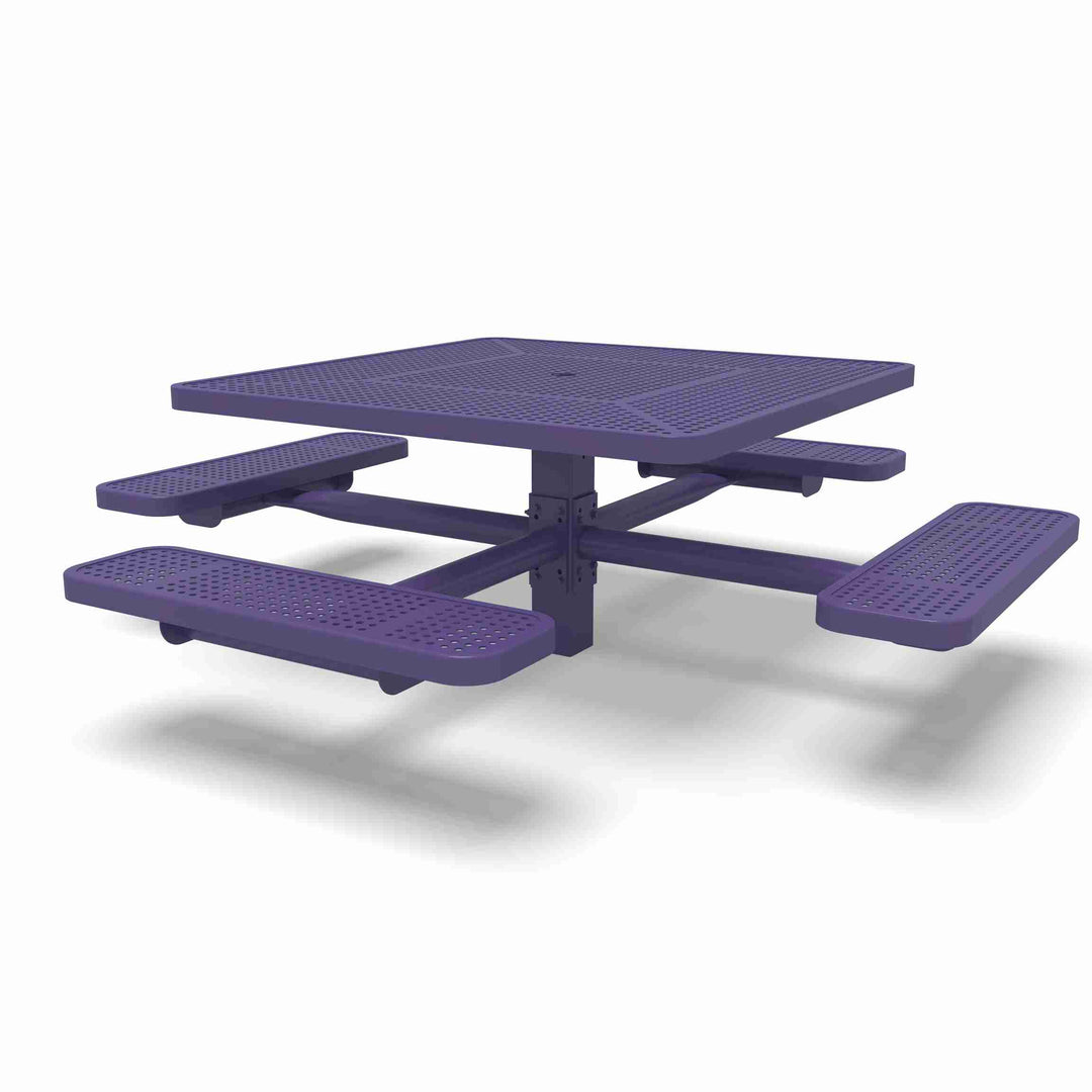 Inground Signature Square Peforated Table