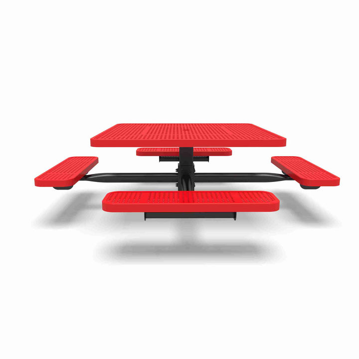 Inground Signature Square Peforated Table