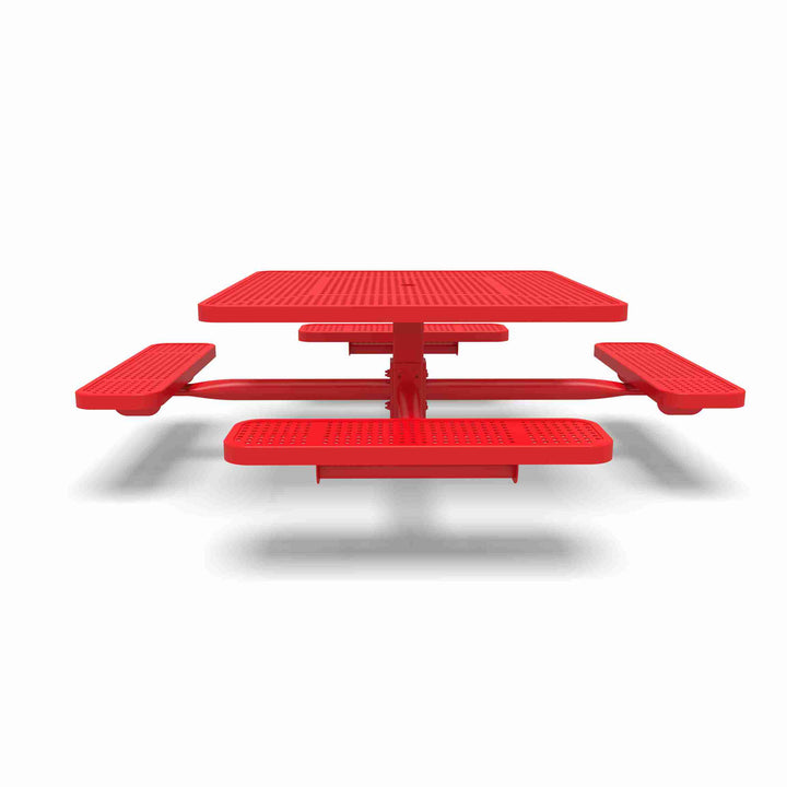 Inground Signature Square Peforated Table
