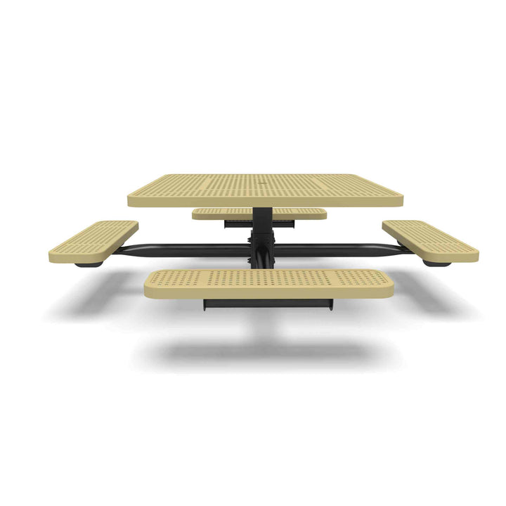 Inground Signature Square Peforated Table