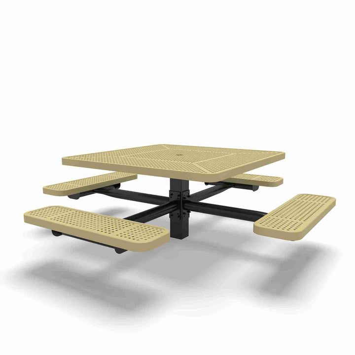 Inground Signature Square Peforated Table