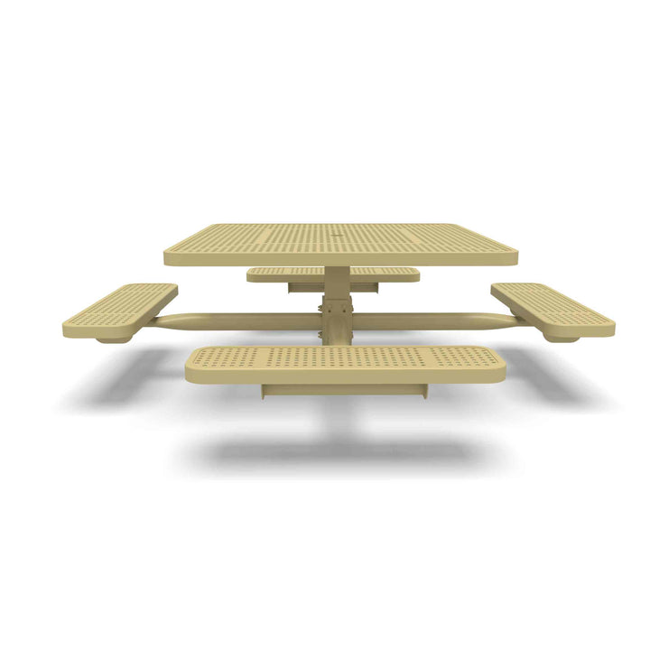 Inground Signature Square Peforated Table