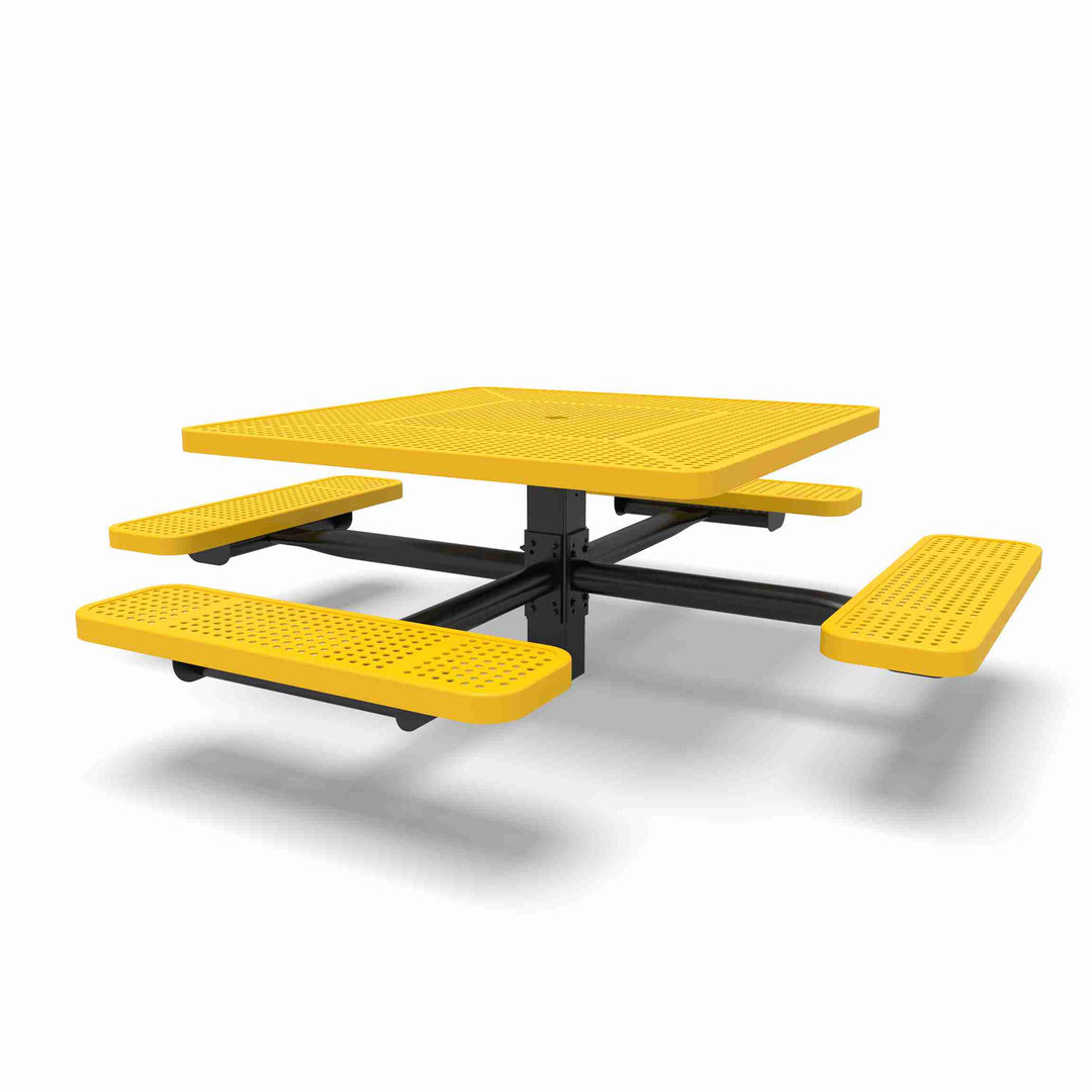 Inground Signature Square Peforated Table