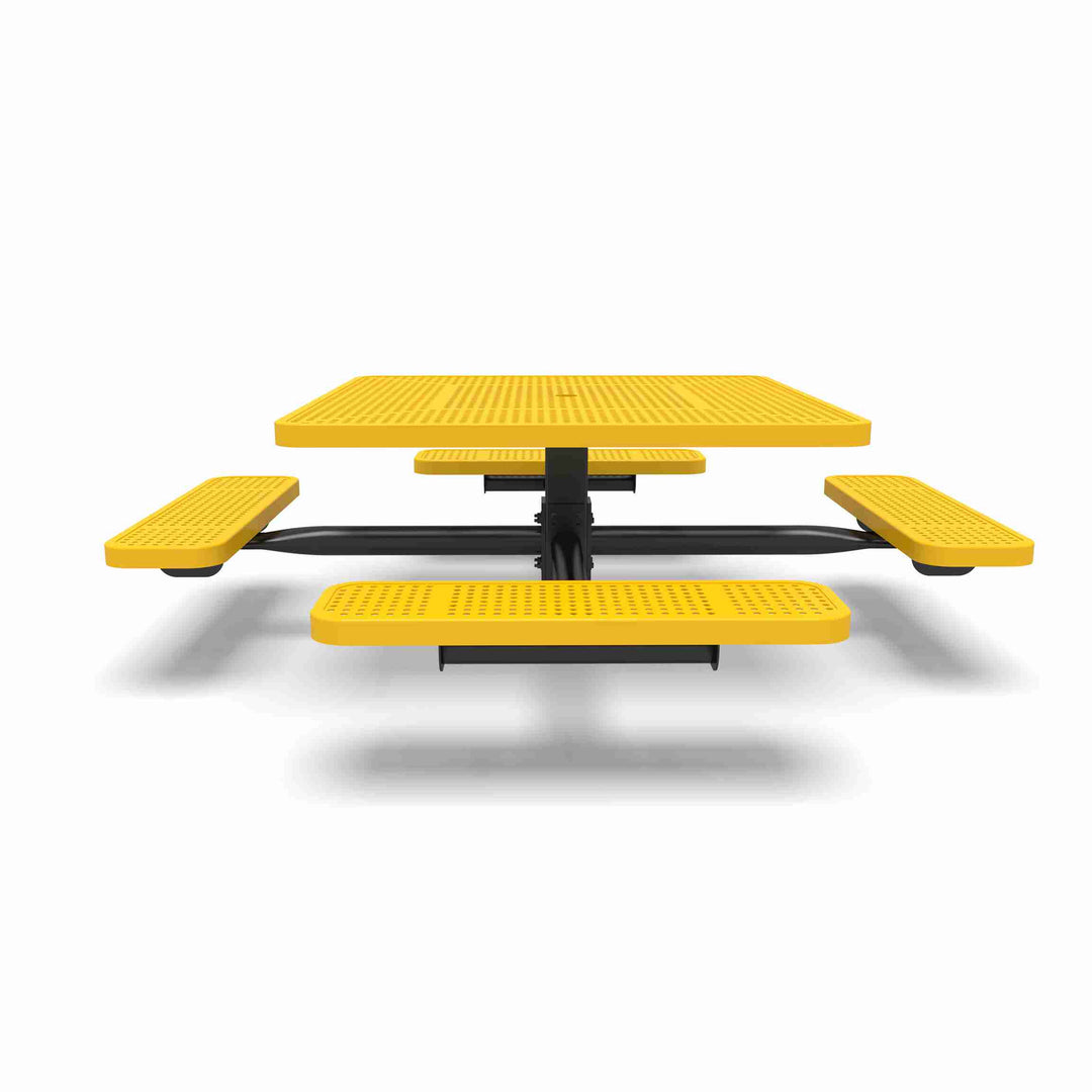 Inground Signature Square Peforated Table