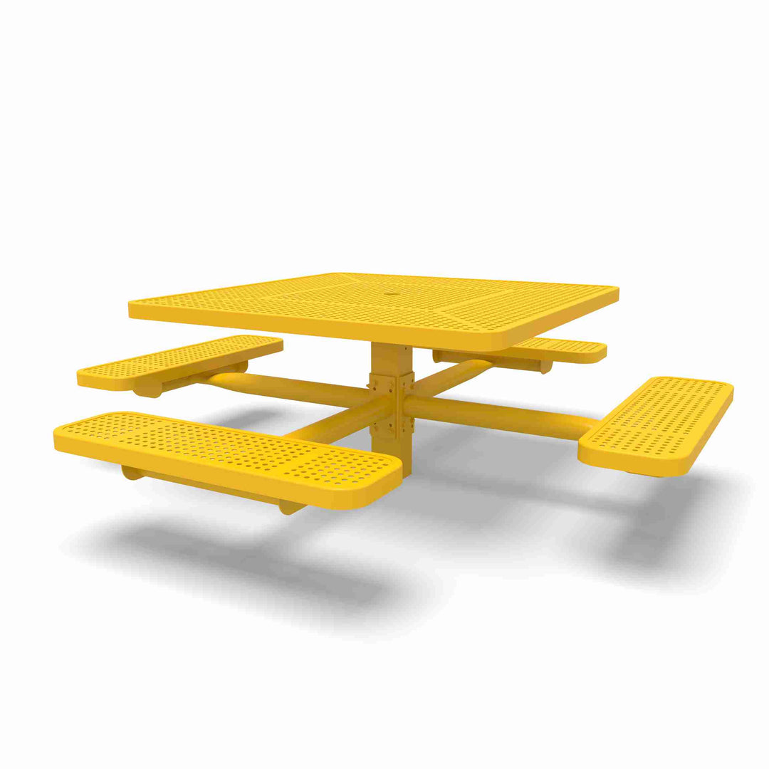 Inground Signature Square Peforated Table