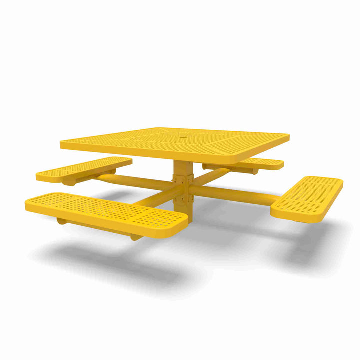 Inground Signature Square Peforated Table