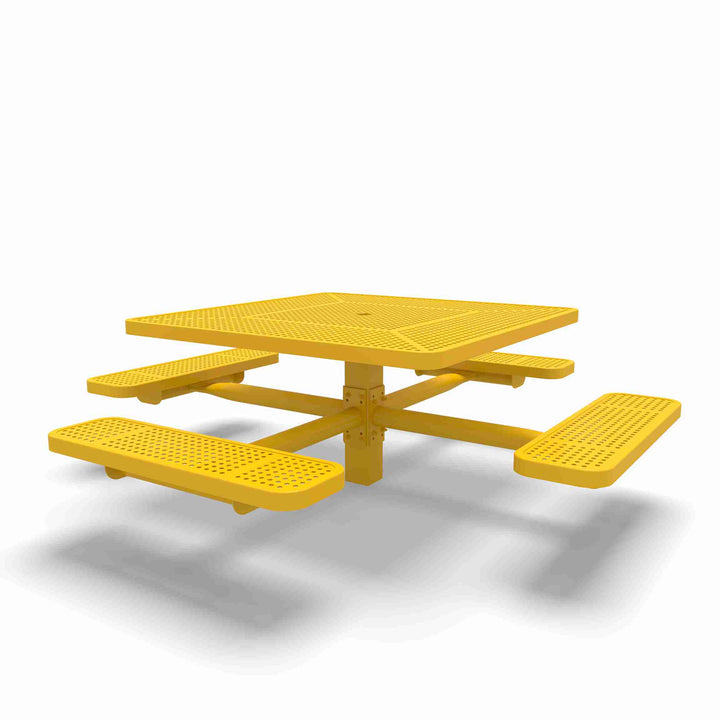 Inground Signature Square Peforated Table