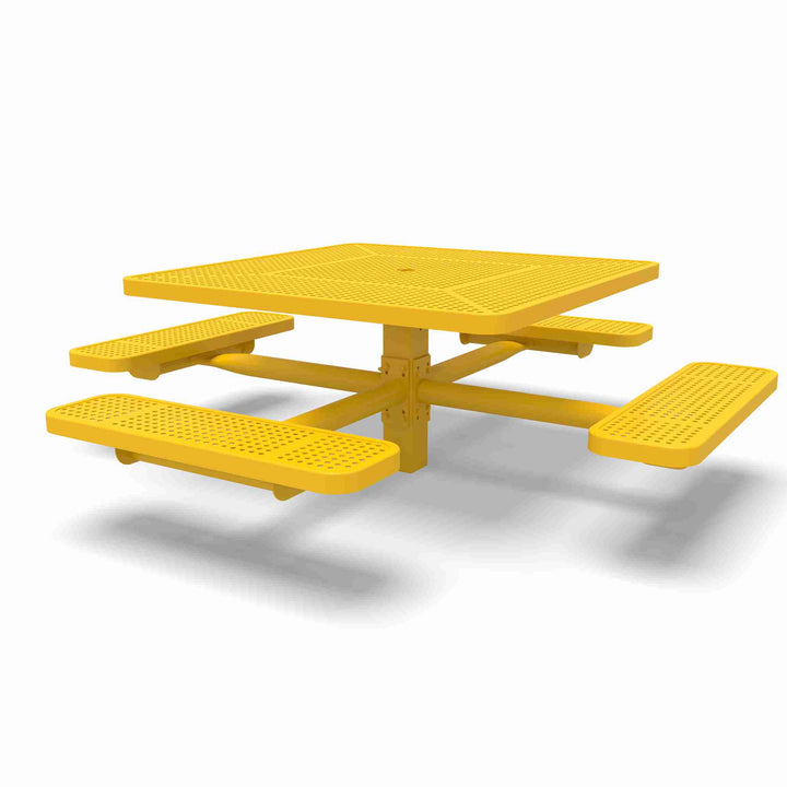 Inground Signature Square Peforated Table
