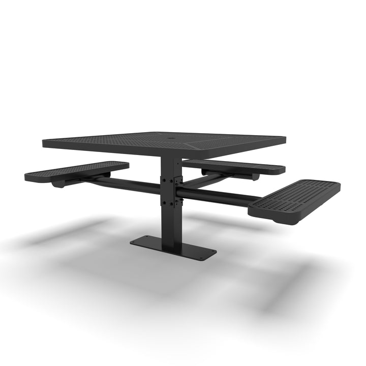 Mounted Signature Square Perforated ADA Table