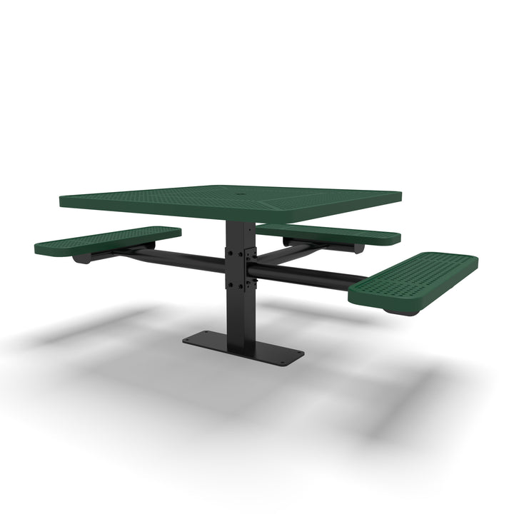 Mounted Signature Square Perforated ADA Table