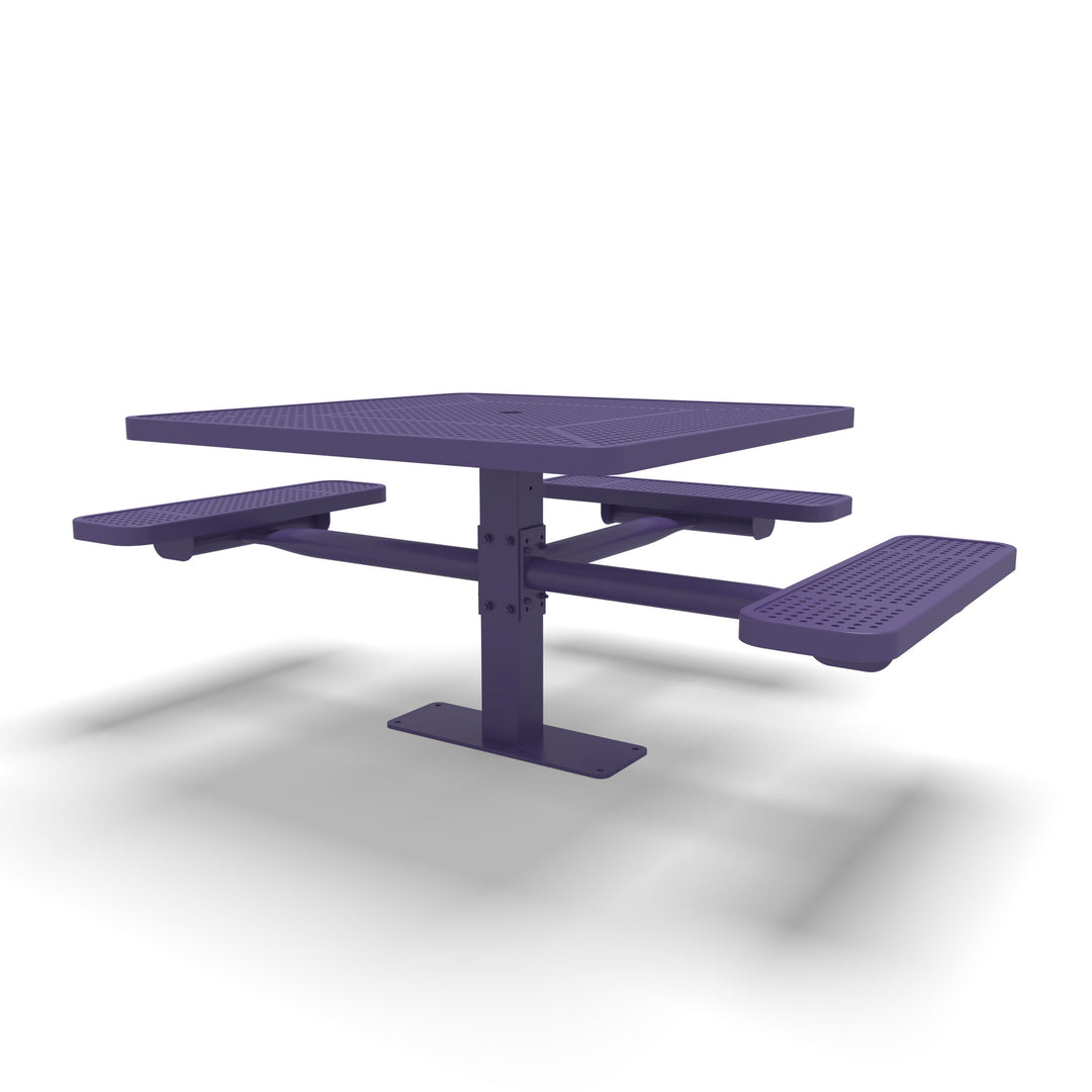 Mounted Signature Square Perforated ADA Table