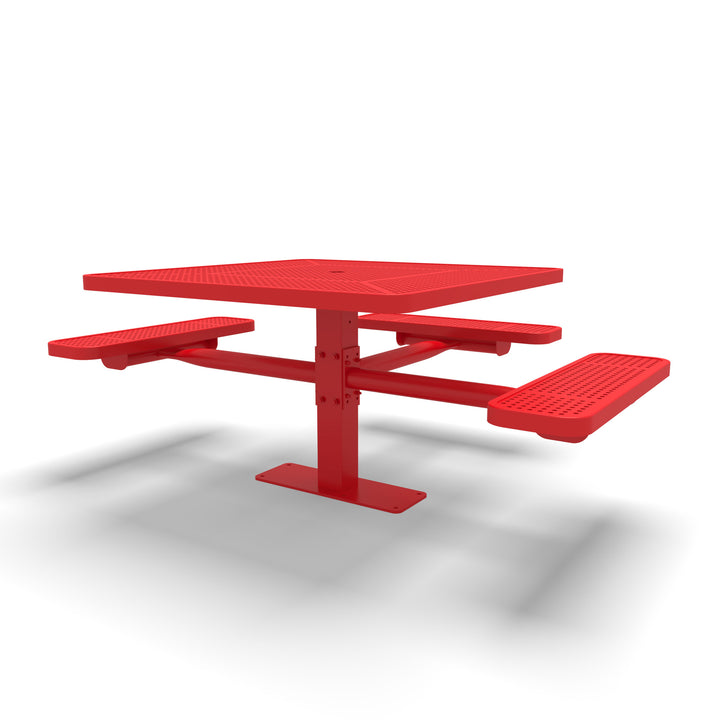 Mounted Signature Square Perforated ADA Table