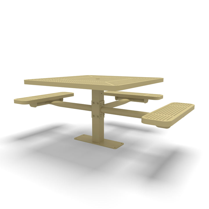 Mounted Signature Square Perforated ADA Table