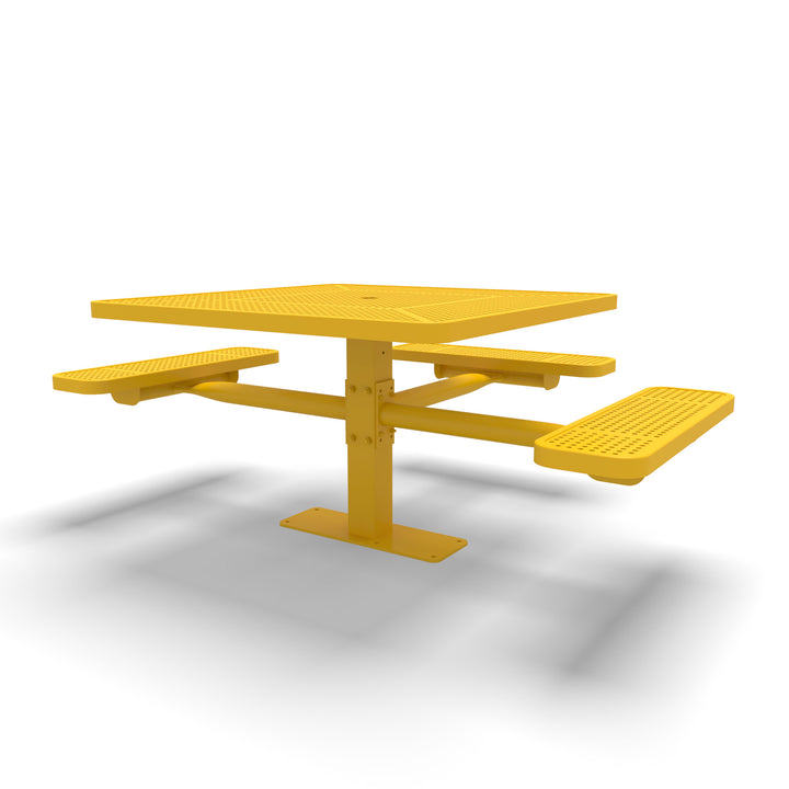 Mounted Signature Square Perforated ADA Table