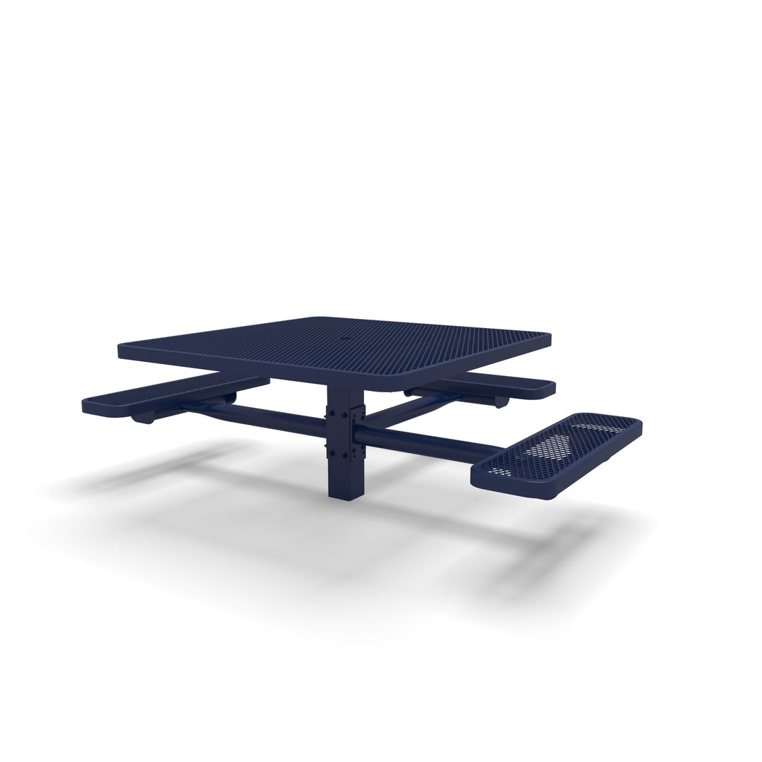 Signature Square Pedestal Diamond ADA Picnic Table