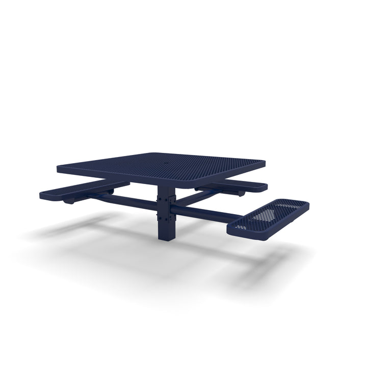 Signature Square Pedestal Diamond ADA Picnic Table