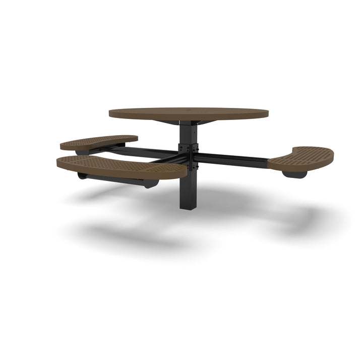 Inground Signature Round Perforated ADA Table