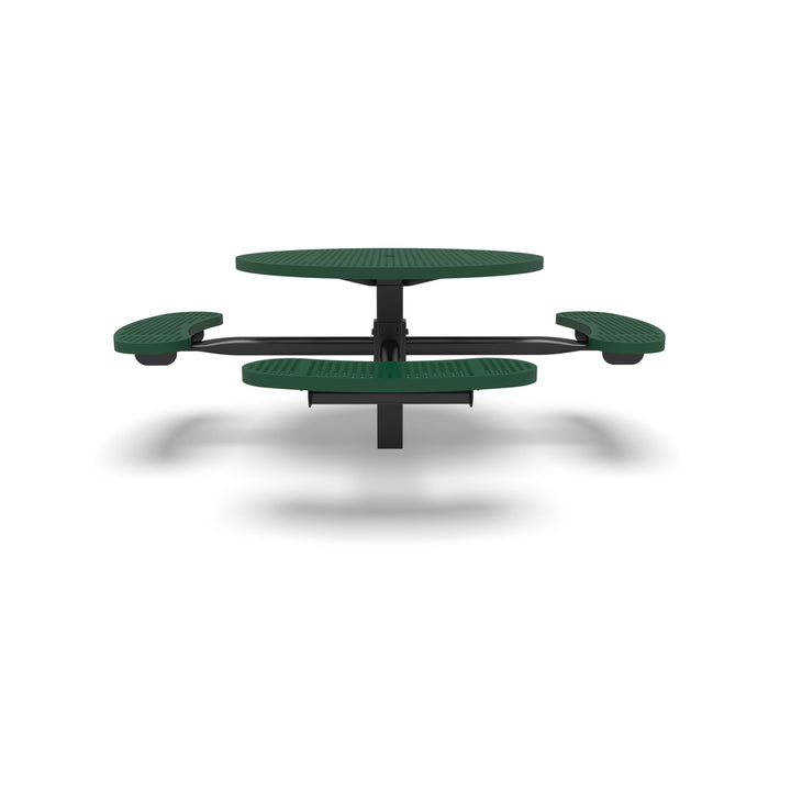 Inground Signature Round Perforated ADA Table