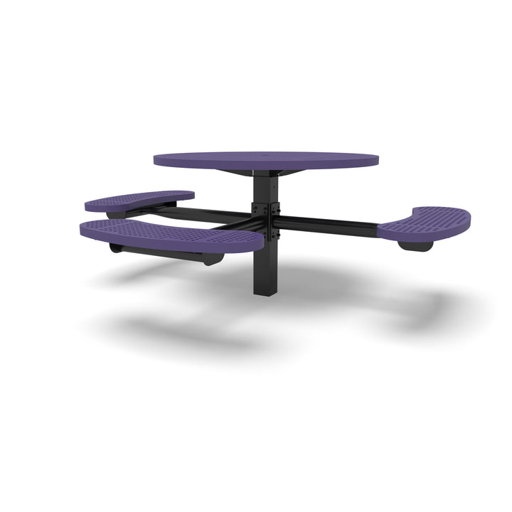 Inground Signature Round Perforated ADA Table