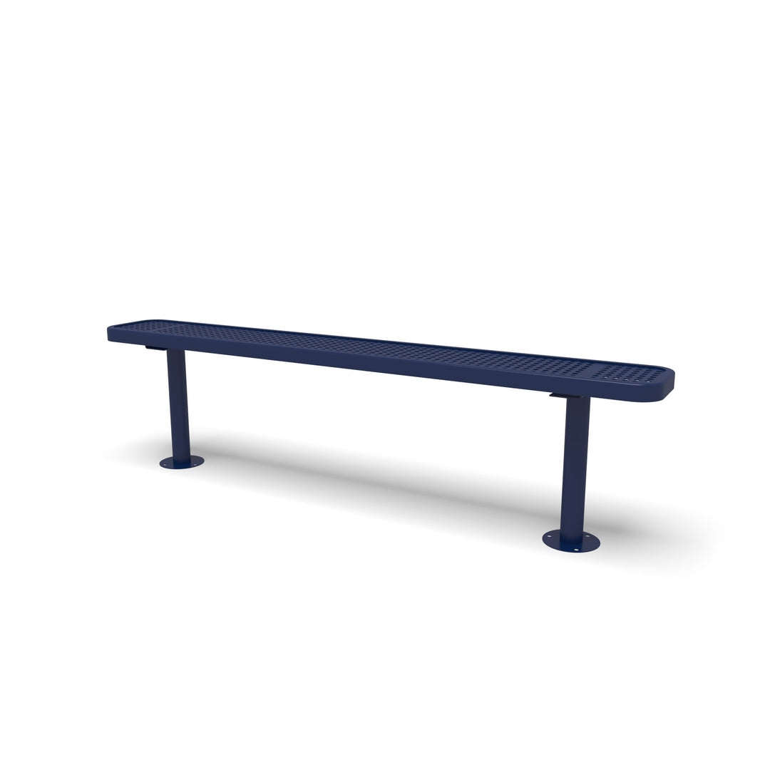 Mounted Signature Perforated Flat Bench