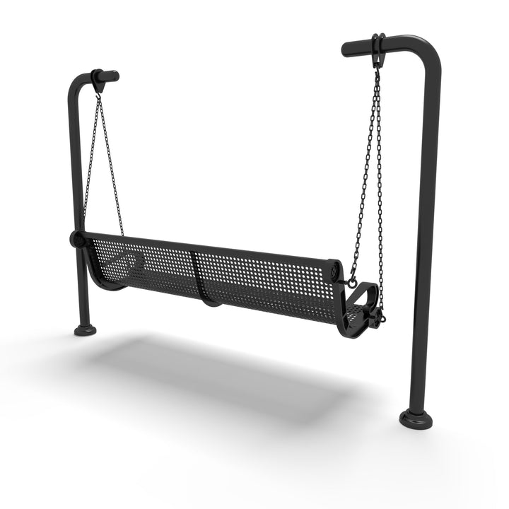 Inground Estate Perforated Swing Bench