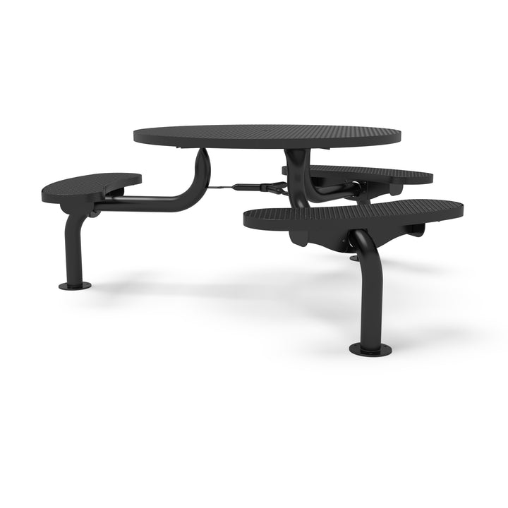 Spyder Round Diamond 3 Seat Picnic Table