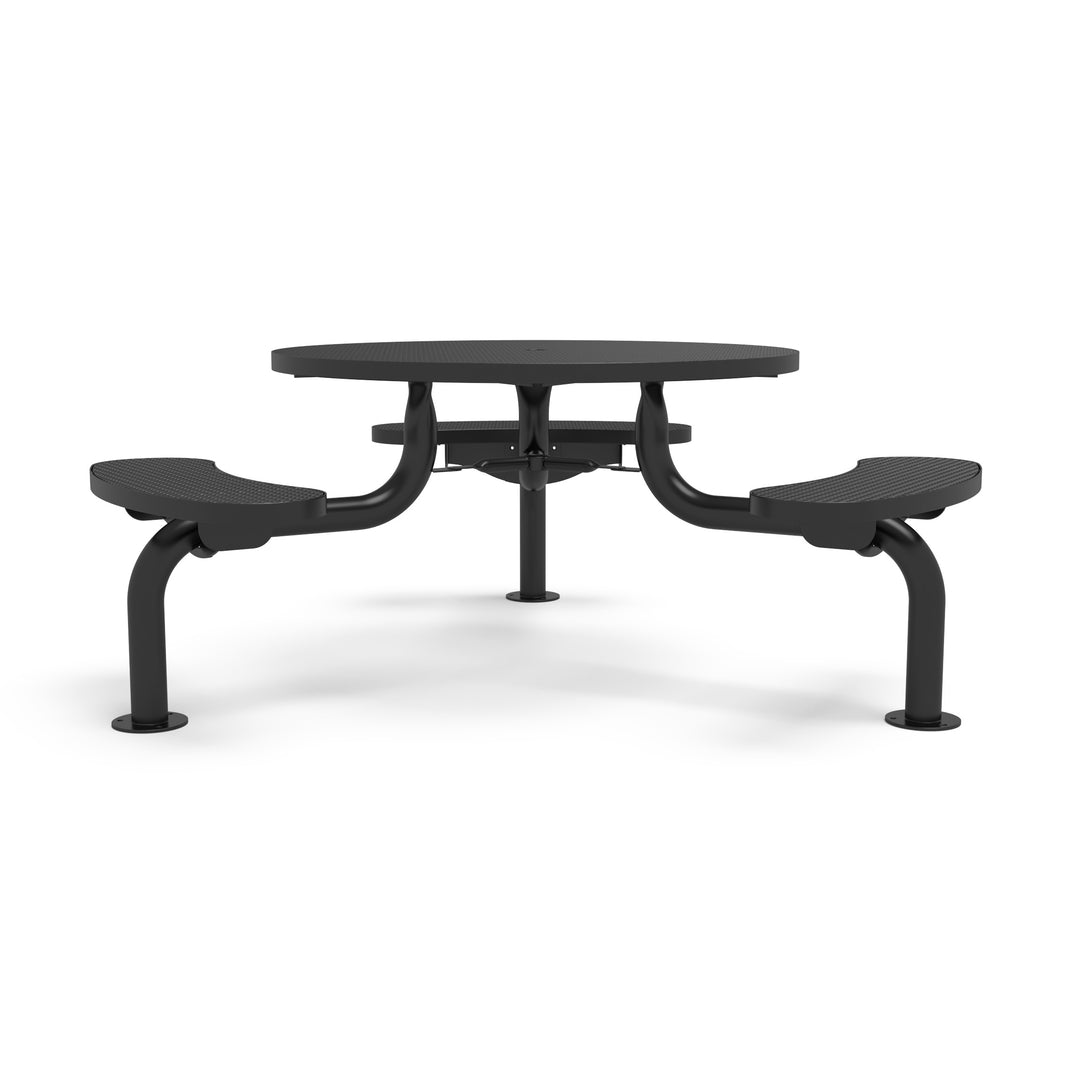 Spyder Round Diamond 3 Seat Picnic Table