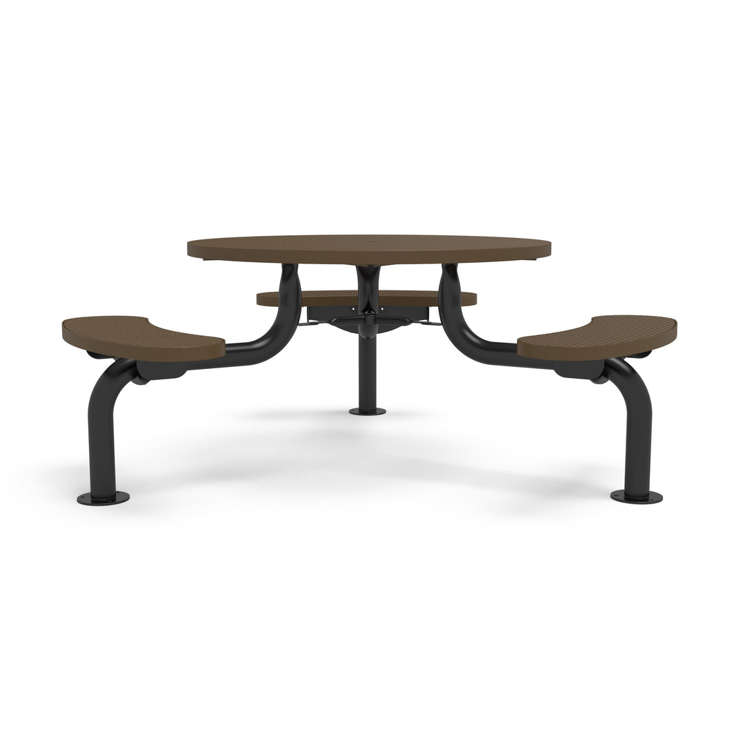 Spyder Round Diamond 3 Seat Picnic Table