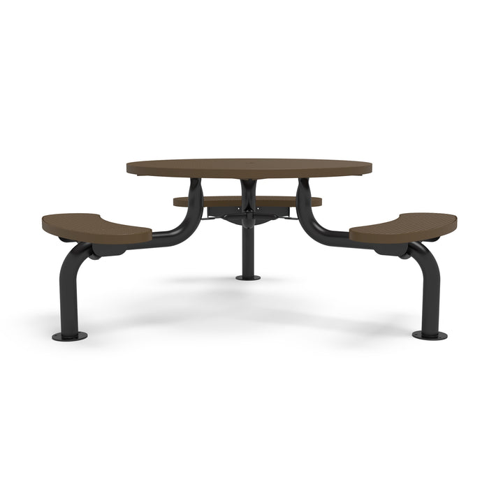 Spyder Round Diamond 3 Seat Picnic Table