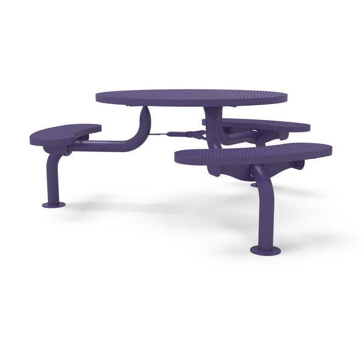 Spyder Round Diamond 3 Seat Picnic Table