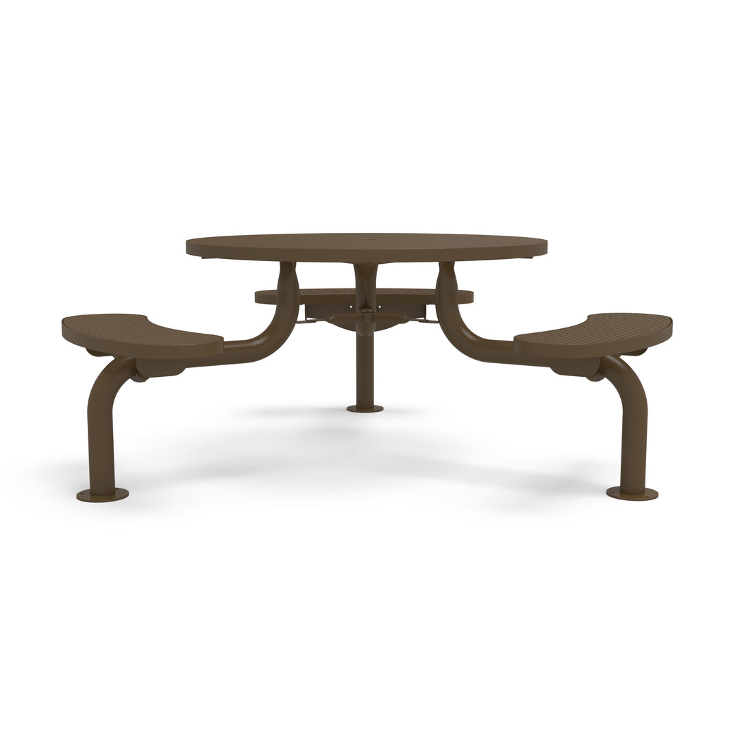 Spyder Round Diamond 3 Seat Picnic Table