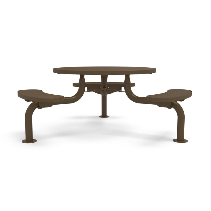 Spyder Round Diamond 3 Seat Picnic Table