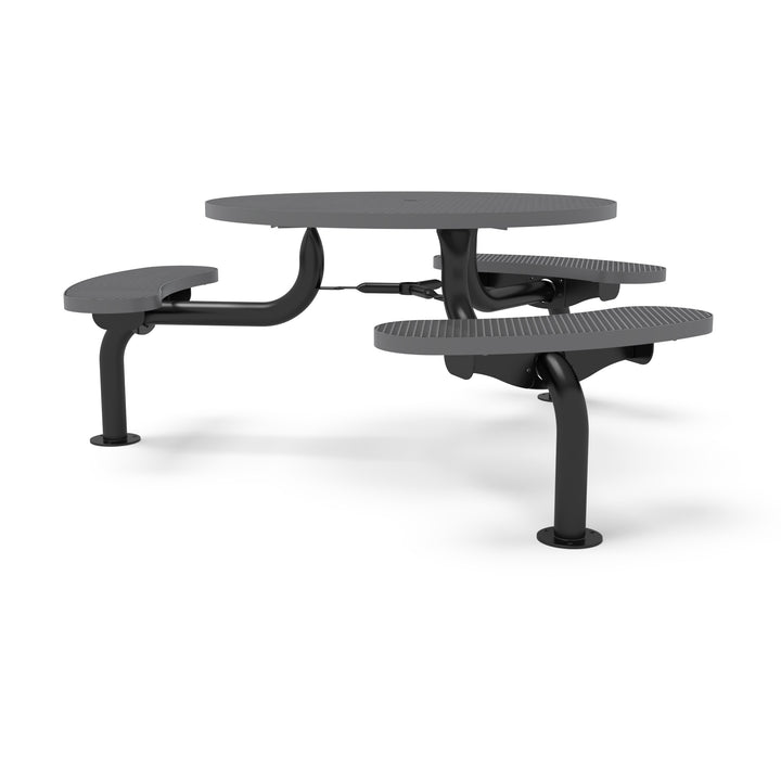 Spyder Round Diamond 3 Seat Picnic Table