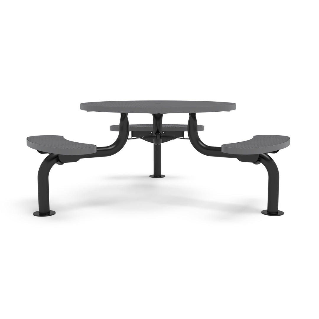 Spyder Round Diamond 3 Seat Picnic Table