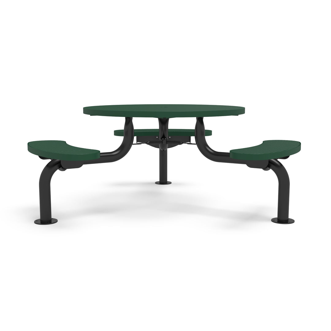 Spyder Round Diamond 3 Seat Picnic Table