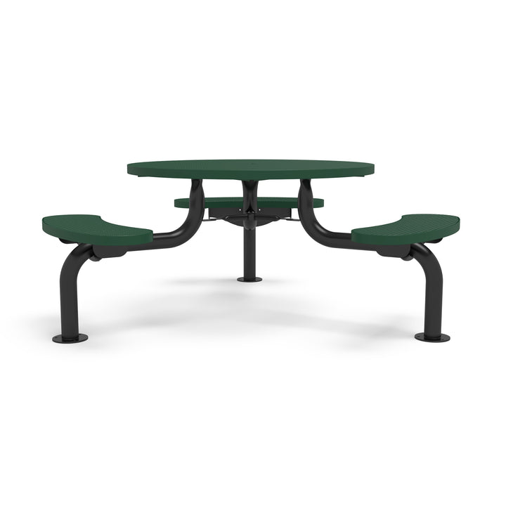 Spyder Round Diamond 3 Seat Picnic Table