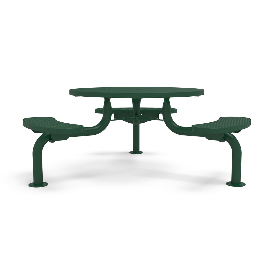 Spyder Round Diamond 3 Seat Picnic Table